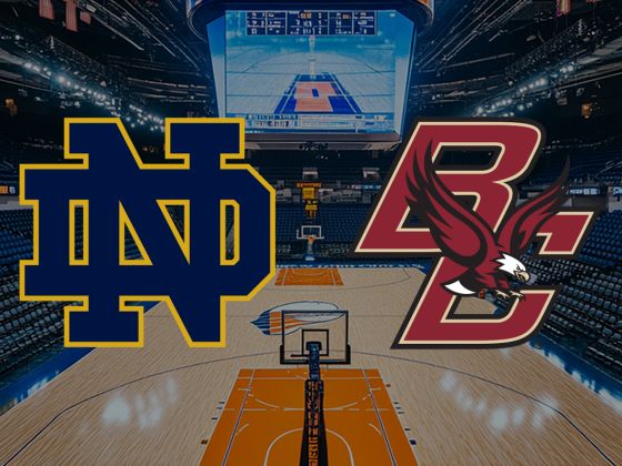 Notre Dame Fighting Irish at Boston College Eagles Basketball